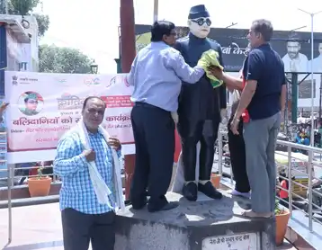 बलिदानी नेताजी सुभाष चन्द्र जी बोस को समर्पित कार्यक्रम